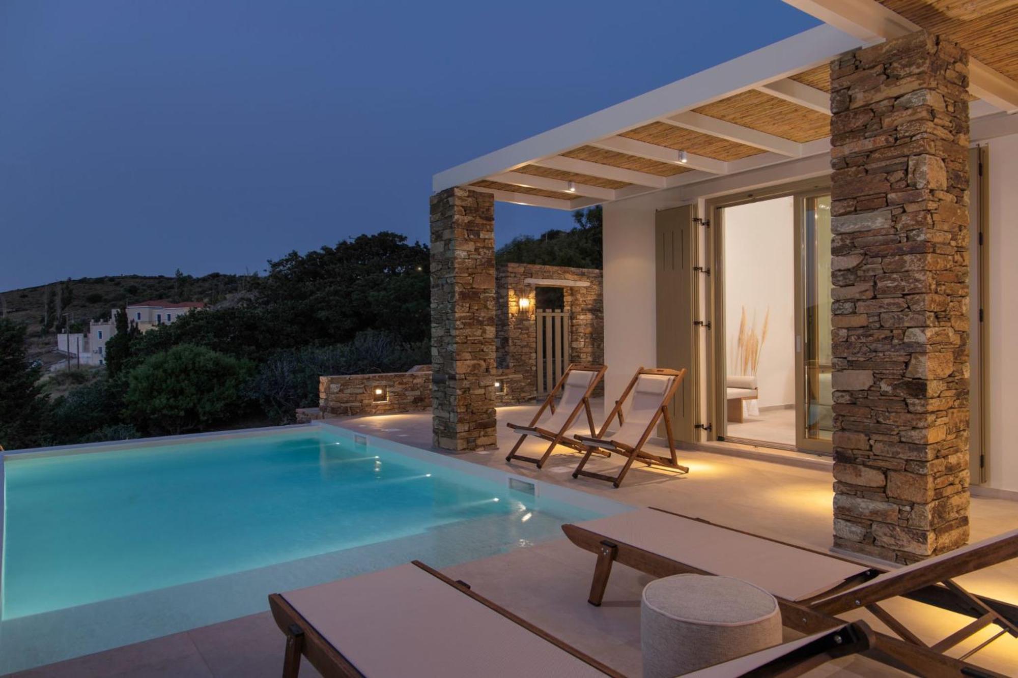 Casa Di Fiori Andros Suites Exteriör bild